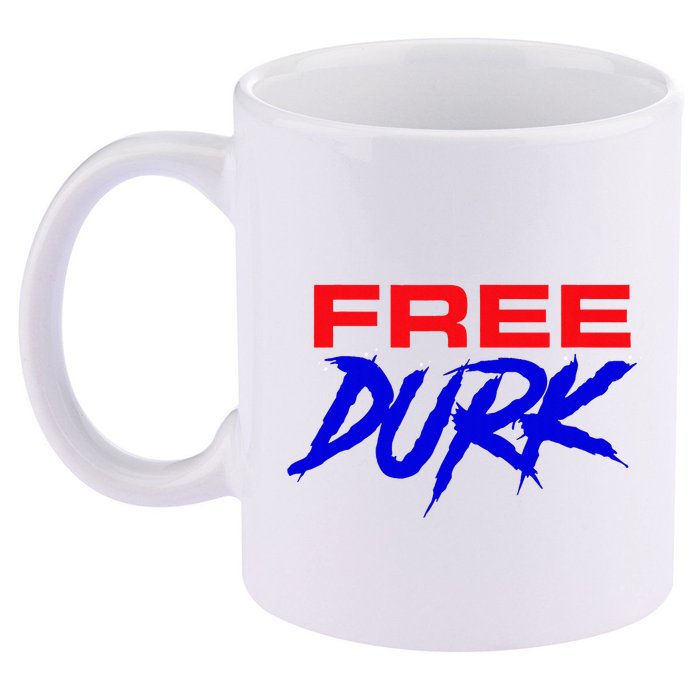 Free Durk 11oz C Handle Ceramic Mug