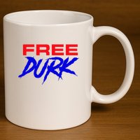 Free Durk 11oz C Handle Ceramic Mug