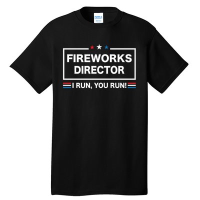 Fireworks Director Tall T-Shirt