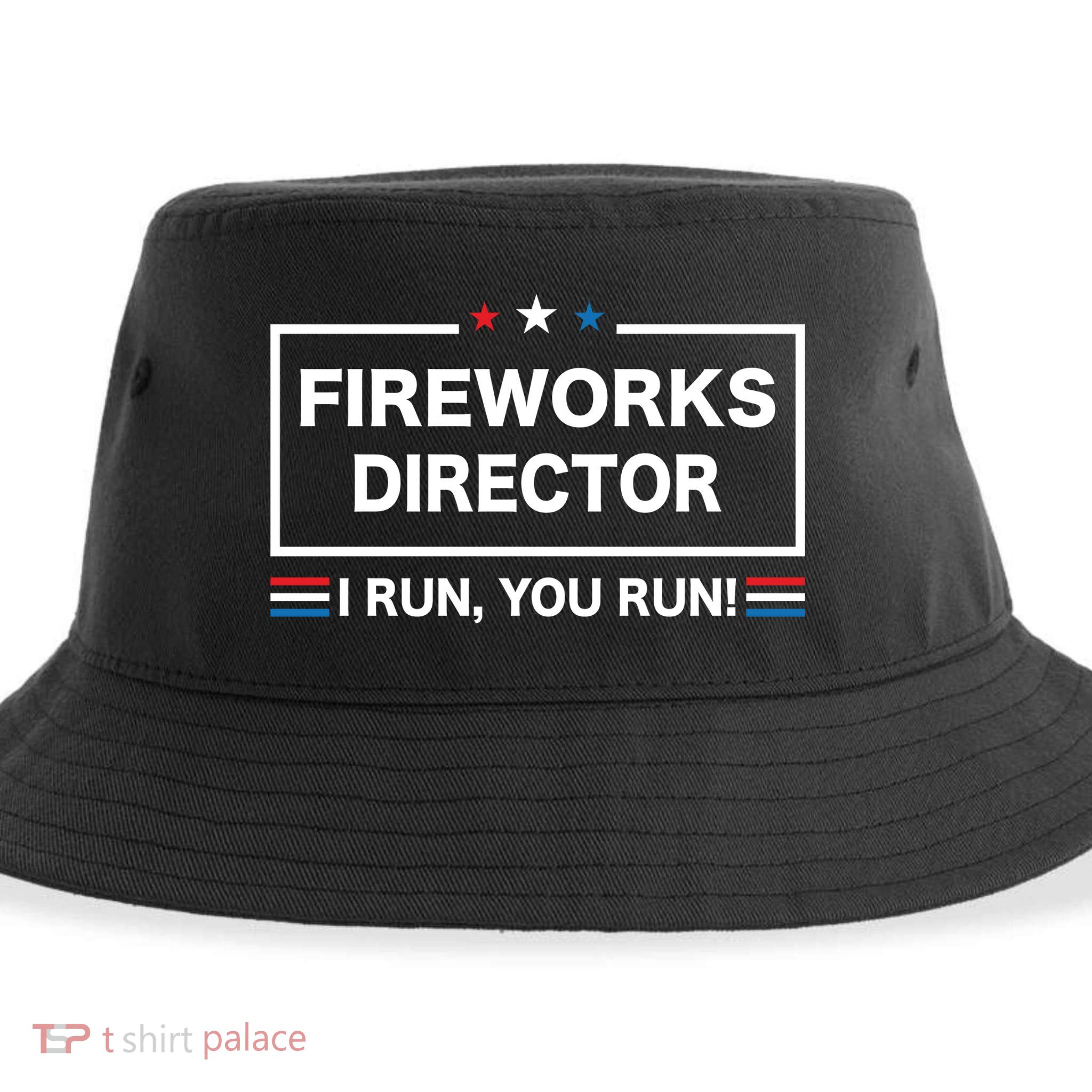 Fireworks Director Sustainable Bucket Hat