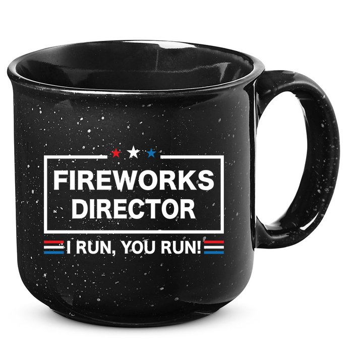 Fireworks Director 15oz Campfire Ceramic Mug