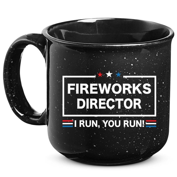 Fireworks Director 15oz Campfire Ceramic Mug