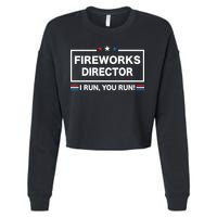 Fireworks Director Cropped Pullover Crew