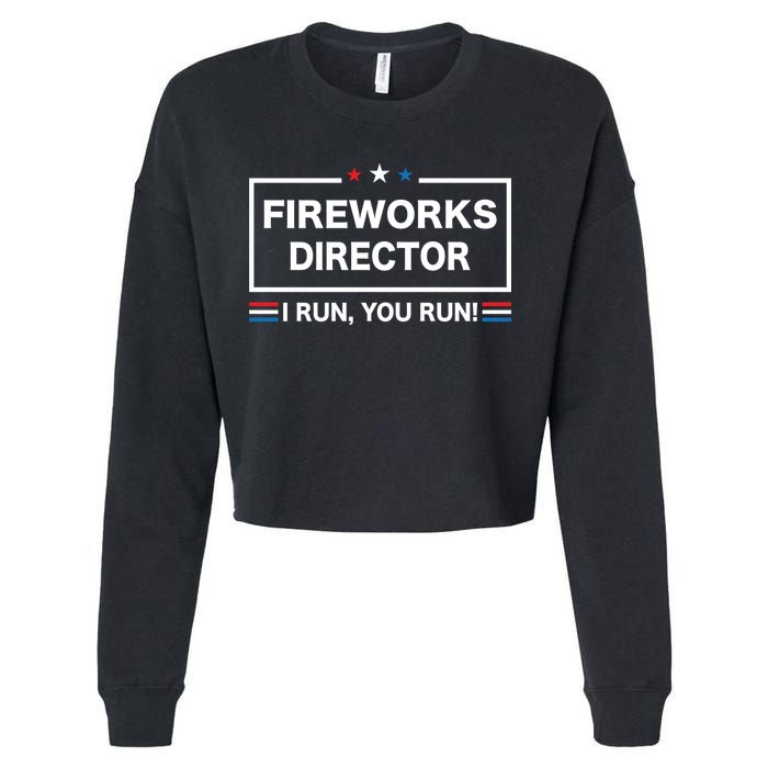 Fireworks Director Cropped Pullover Crew