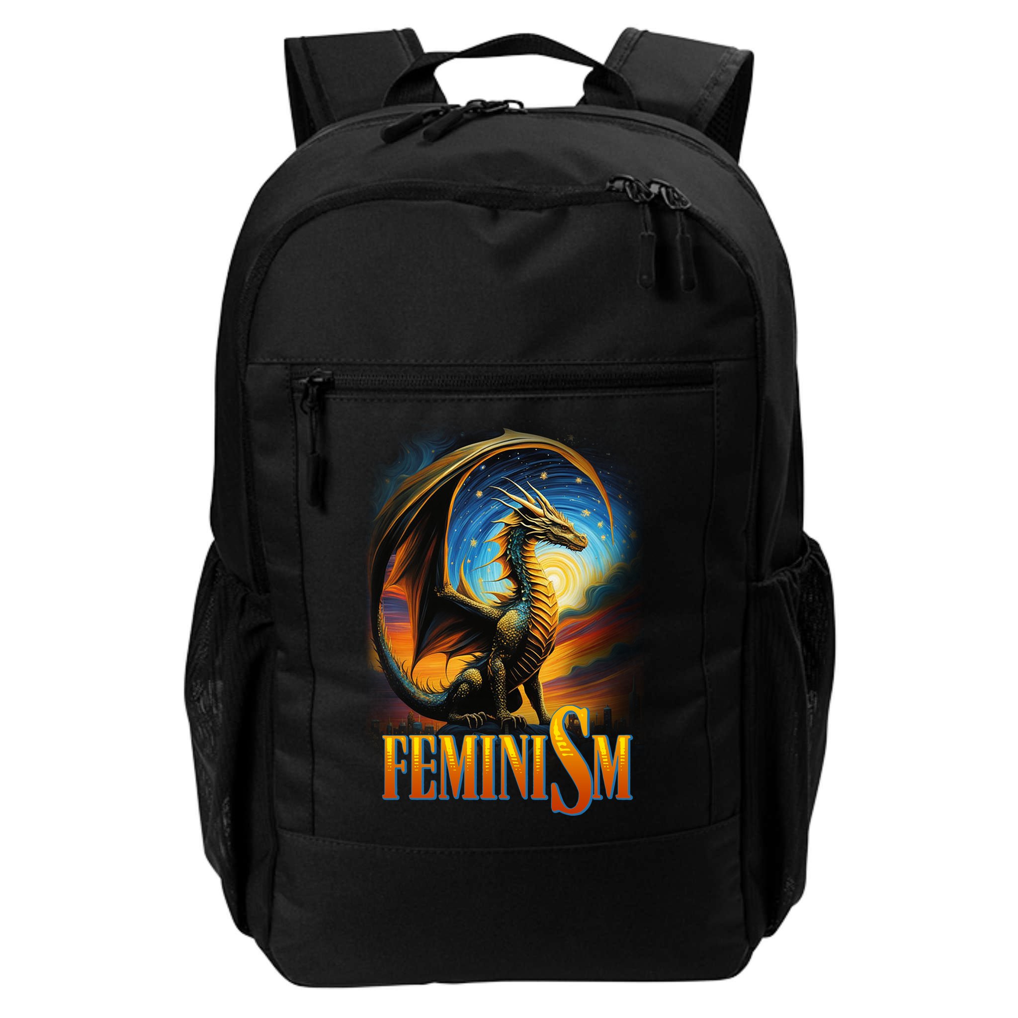 Feminism Dragon Fantasy Backpack