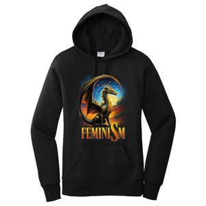 Feminism Dragon Fantasy Women's Pullover Hoodie