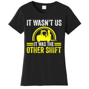 Forklift Driver Forklift Operator Women's T-Shirt