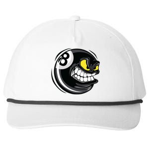 Father's Day Funny 8 Ball Billiards Gift For Dad Snapback Five-Panel Rope Hat