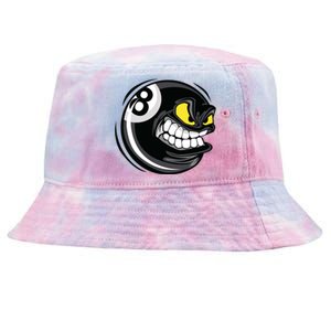 Father's Day Funny 8 Ball Billiards Gift For Dad Tie-Dyed Bucket Hat