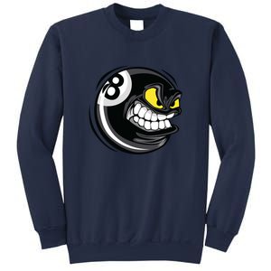 Father's Day Funny 8 Ball Billiards Gift For Dad Sweatshirt