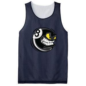 Father's Day Funny 8 Ball Billiards Gift For Dad Mesh Reversible Basketball Jersey Tank