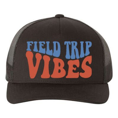 Field Day Field Trip Vibes Students Yupoong Adult 5-Panel Trucker Hat