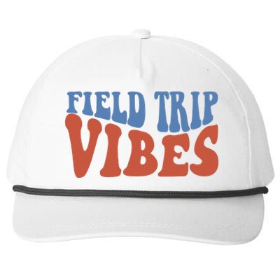 Field Day Field Trip Vibes Students Snapback Five-Panel Rope Hat