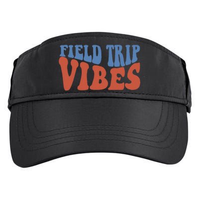 Field Day Field Trip Vibes Students Adult Drive Performance Visor