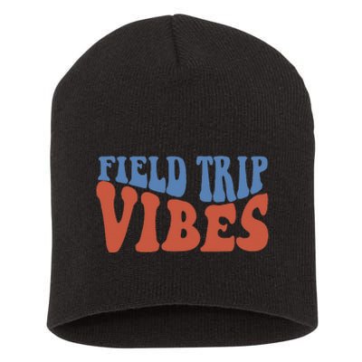 Field Day Field Trip Vibes Students Short Acrylic Beanie