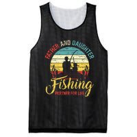 Father Daughter Fishing Partner For Life Retro Matching Dad Mesh Reversible Basketball Jersey Tank