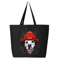 Firefighter Dalmatian Fire Department Fireman Pet Dog Lover 25L Jumbo Tote