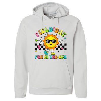 Field Day Fun In The Sun Let Games Begin 2024 Teachers Performance Fleece Hoodie