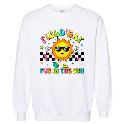 Field Day Fun In The Sun Let Games Begin 2024 Teachers Garment-Dyed Sweatshirt