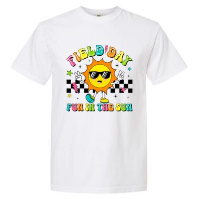 Field Day Fun In The Sun Let Games Begin 2024 Teachers Garment-Dyed Heavyweight T-Shirt