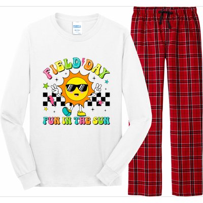 Field Day Fun In The Sun Let Games Begin 2024 Teachers Long Sleeve Pajama Set