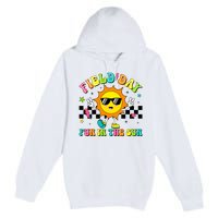 Field Day Fun In The Sun Let Games Begin 2024 Teachers Premium Pullover Hoodie