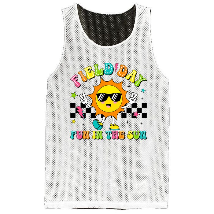 Field Day Fun In The Sun Let Games Begin 2024 Teachers Mesh Reversible Basketball Jersey Tank