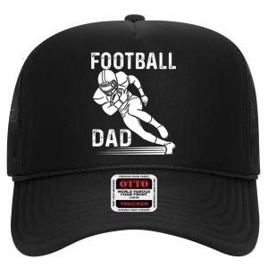 Football Dad High Crown Mesh Back Trucker Hat