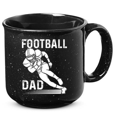 Football Dad 15oz Campfire Ceramic Mug