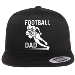 Football Dad Flat Bill Trucker Hat