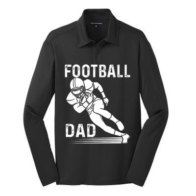 Football Dad Silk Touch Performance Long Sleeve Polo