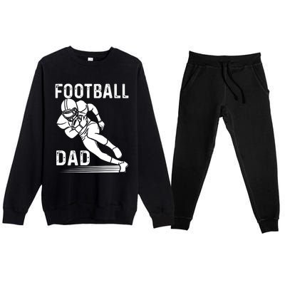 Football Dad Premium Crewneck Sweatsuit Set