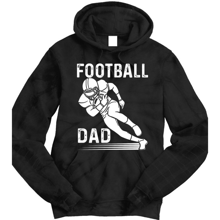 Football Dad Tie Dye Hoodie