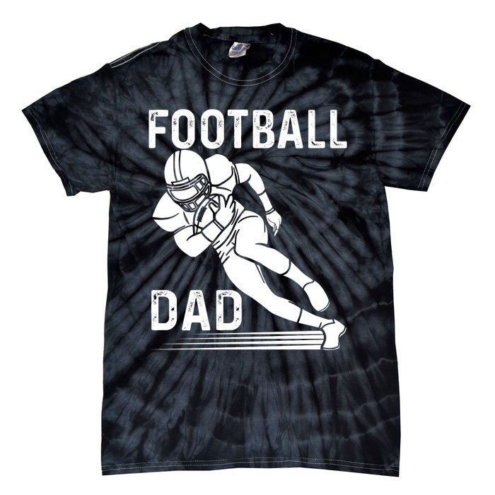 Football Dad Tie-Dye T-Shirt