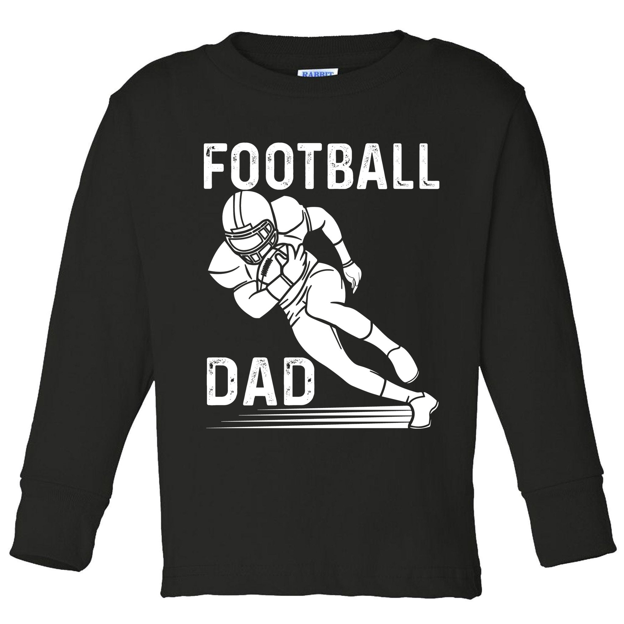 Football Dad Toddler Long Sleeve Shirt
