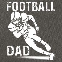 Football Dad Cotton Canvas Backpack