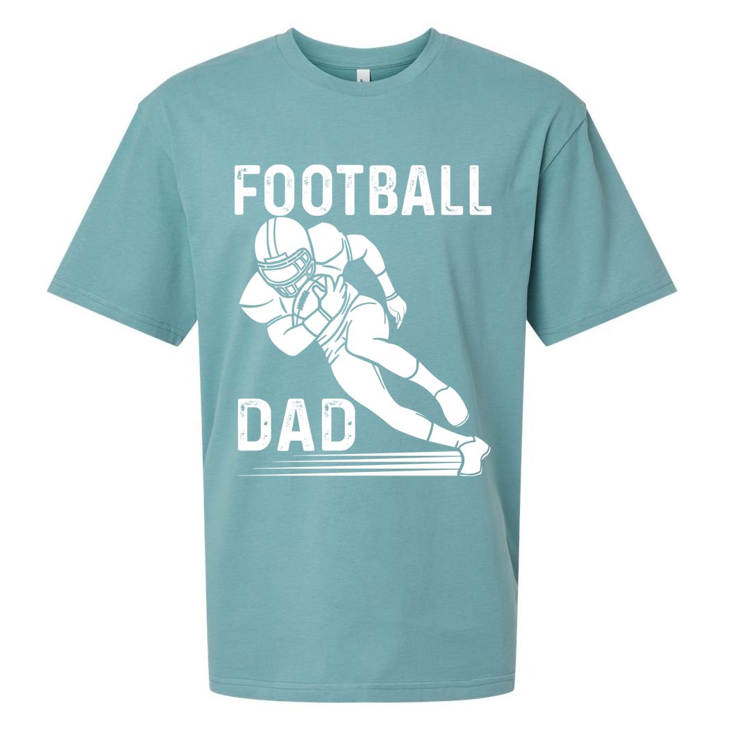 Football Dad Sueded Cloud Jersey T-Shirt