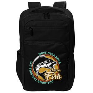 Father's Day Fishing Let This Show You Gift Impact Tech Backpack