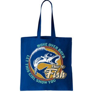 Father's Day Fishing Let This Show You Gift Tote Bag