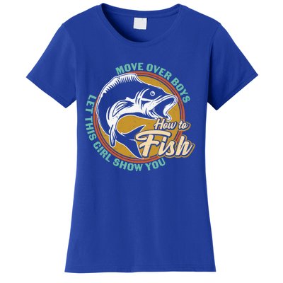 Father's Day Fishing Let This Show You Gift Women's T-Shirt