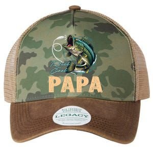 Fathers Day Funny Fisherman Reel Cool Papa Fishing Lover Legacy Tie Dye Trucker Hat