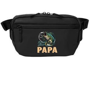 Fathers Day Funny Fisherman Reel Cool Papa Fishing Lover Crossbody Pack