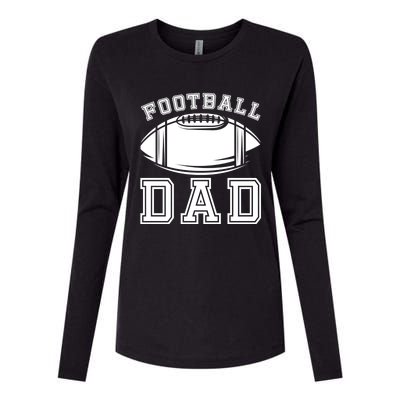 Fathers Day Football Dad American Football Player Football Gift Womens Cotton Relaxed Long Sleeve T-Shirt