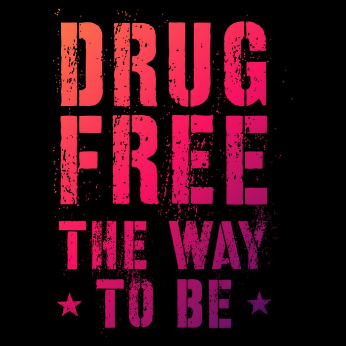 Funny Drug Free The Way To Be Clean Na Inspirational Funny Gift Cooling Performance Crew T-Shirt