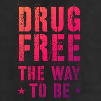 Funny Drug Free The Way To Be Clean Na Inspirational Funny Gift Adult Drive Performance Visor
