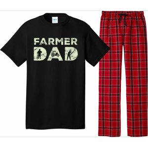 Farmer Dad Farming Enthusiast Father Cute Family Farm Pajama Set