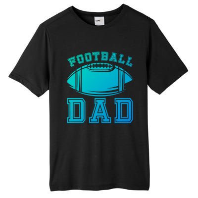 Fathers Day Football Dad American Football Player Football Gift Tall Fusion ChromaSoft Performance T-Shirt