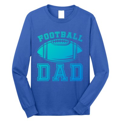 Fathers Day Football Dad American Football Player Football Gift Long Sleeve Shirt