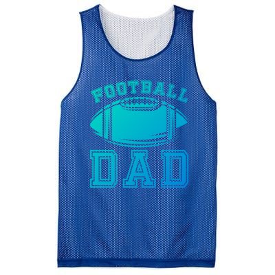 Fathers Day Football Dad American Football Player Football Gift Mesh Reversible Basketball Jersey Tank