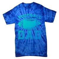 Fathers Day Football Dad American Football Player Football Gift Tie-Dye T-Shirt